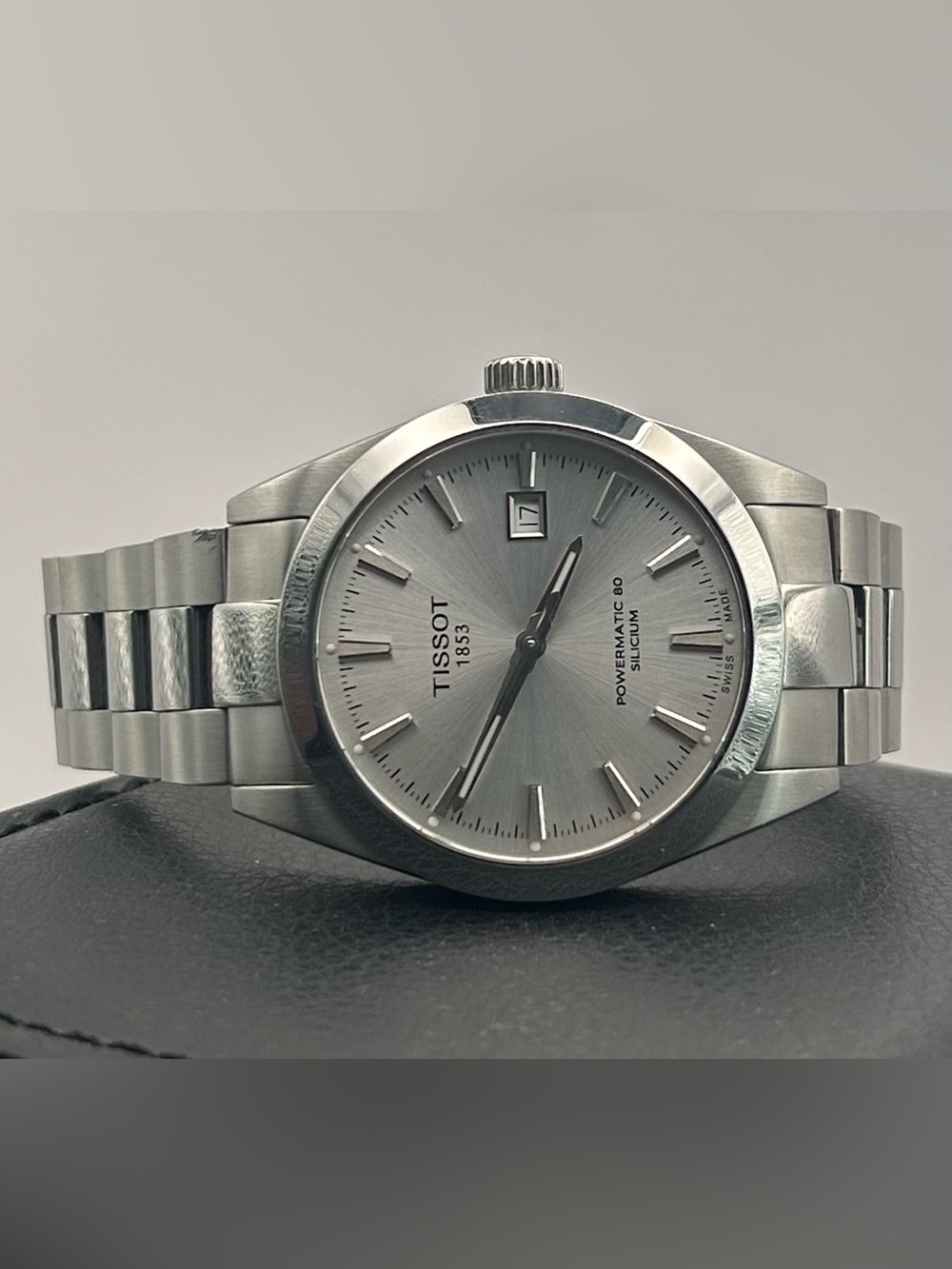 Tissot Gentleman Powermatic 80 Silicium Men’s Silver Dial Automatic 40mm Watch